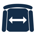 Alulite Wheelchair Seat Width