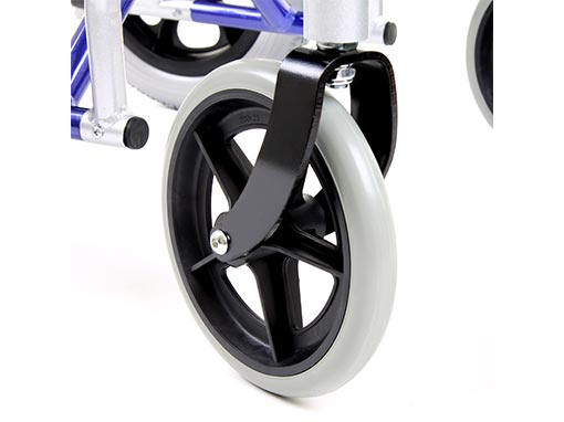 Aluminium Traveller Wheelchair side image Aluminium Traveller Wheelchair side image