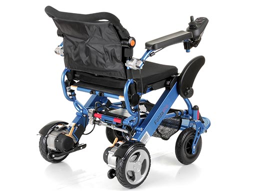 Foldalite Electric Wheelchair side image Foldalite Electric Wheelchair side image